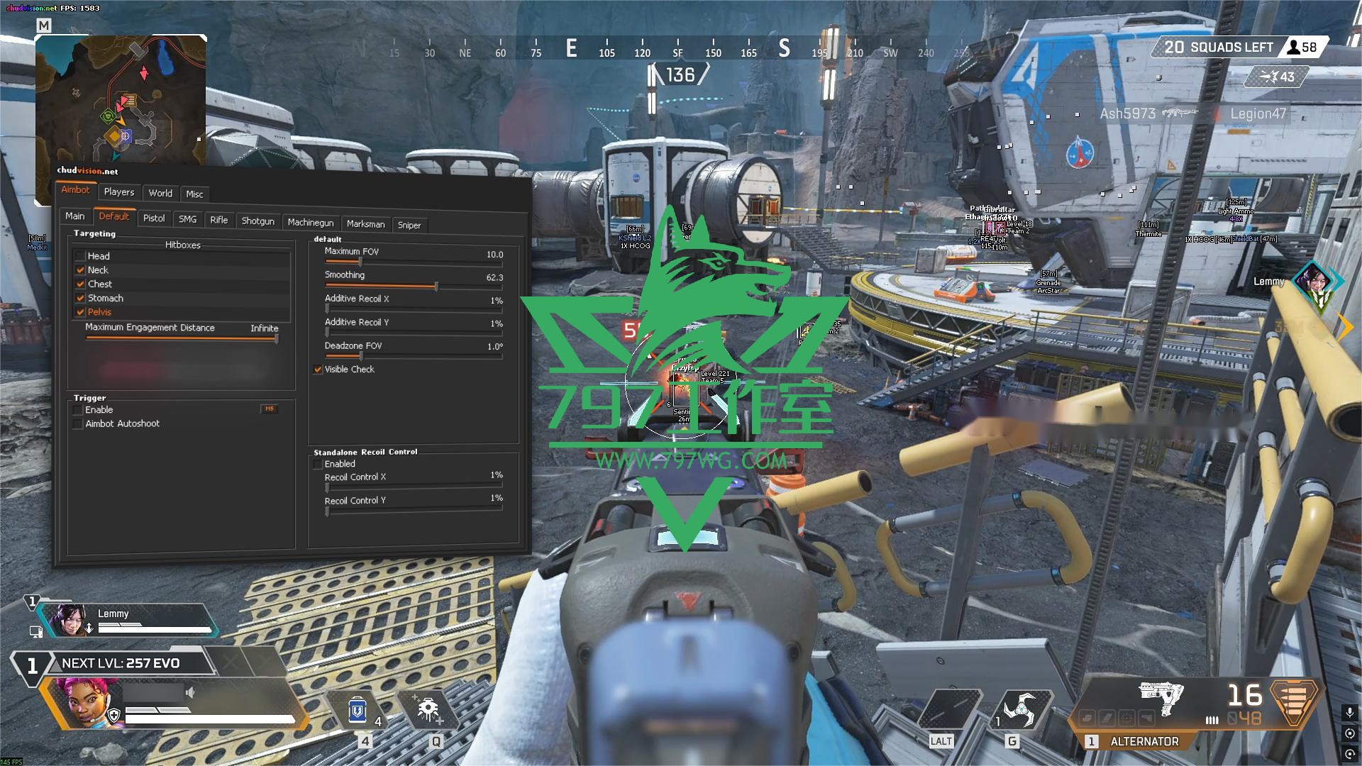 APEX【CHUDVISION】国外实力开发高端反检测技术稳定私人内部