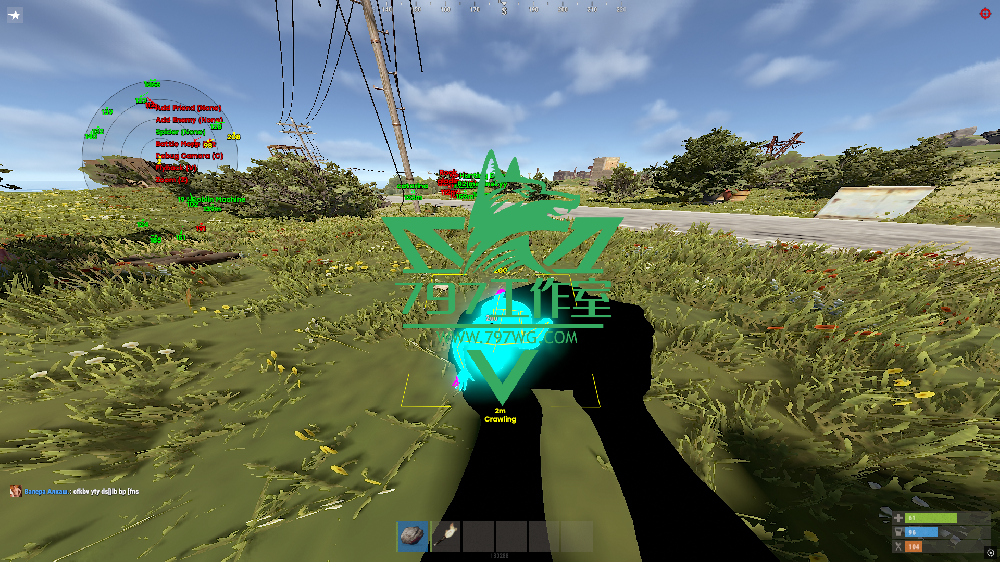 RUST腐蚀辅助【内部】多功能暴力与合法目前功能最多版本